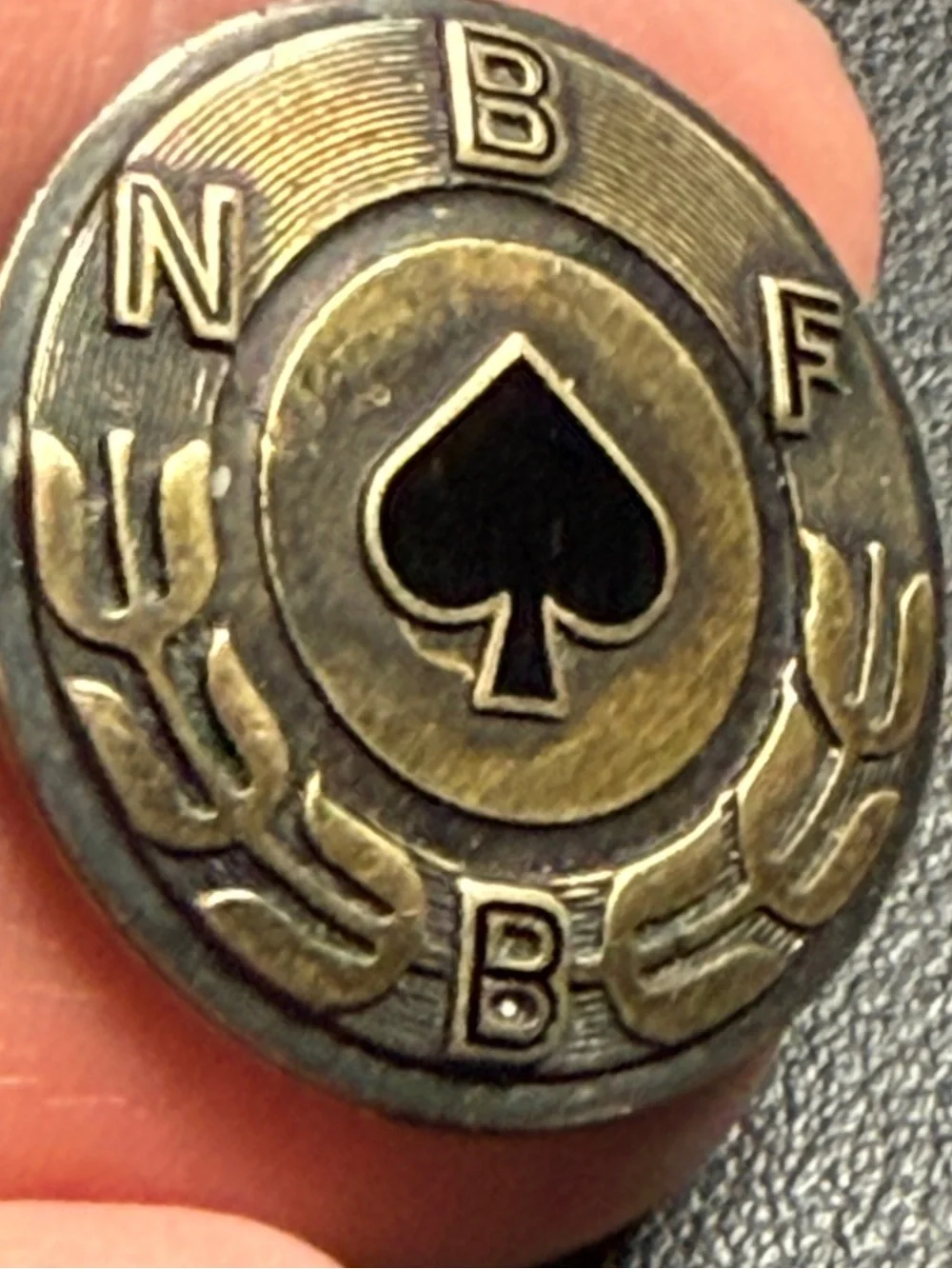 40s DAVID ANDERSEN OSLO 925 S Norwegian Badminton Association Commemorative PIN